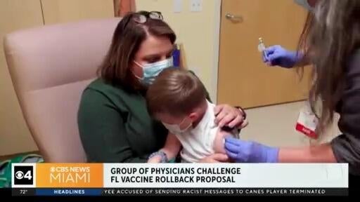 Florida doctors challenge state’s plan to roll back vaccine requirements — CBS Miami, Abilene Health news