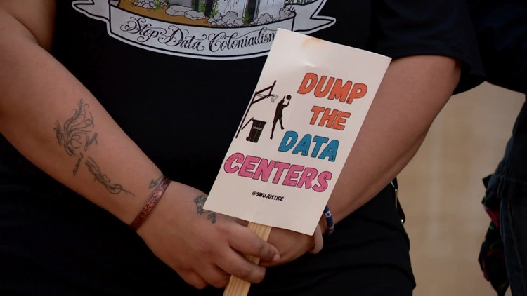 Protesters gather outside City Hall ahead of San Antonio City Council vote on data center rules — Abilene Technology news