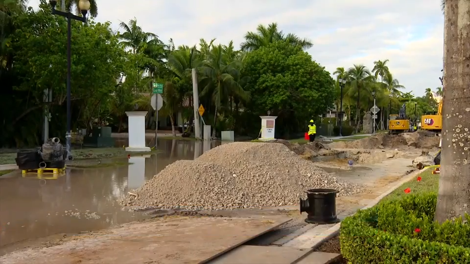 Repairs underway for water leak near Las Olas Blvd at Coral Way — WSVN 7 Broward, Abilene Community news