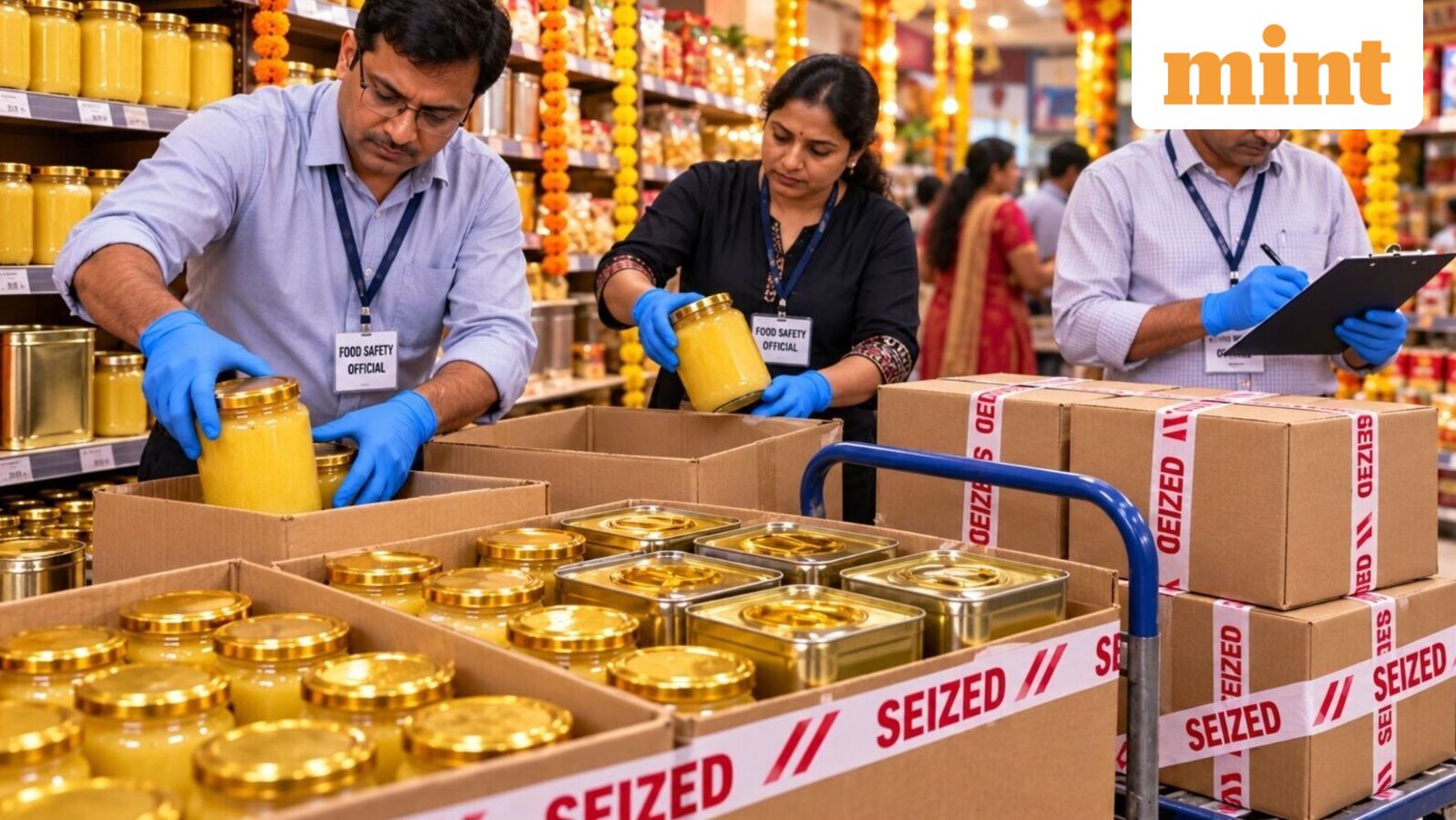 Delhi food safety ghee raid: Over 322 kg of ghee seized from stores; here's what was found, what you should be aware of — Mint India, Abilene Business news