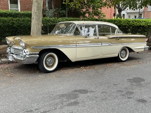 SWEET City Ride – 1958 Chevrolet Biscayne — PoPville DC, Abilene Community news